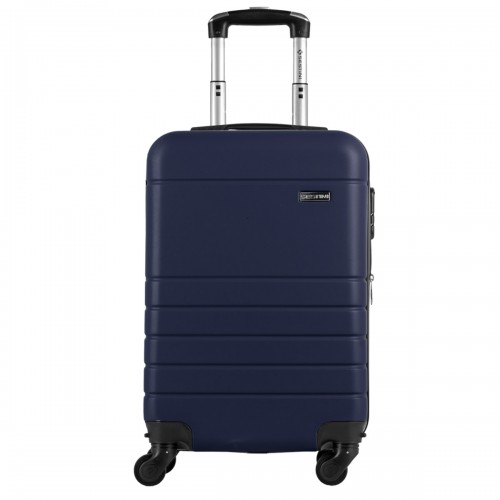 Mala de Viagem Bordo 10kg Cadeado Pequena Essencial Sestini Cor:Azul