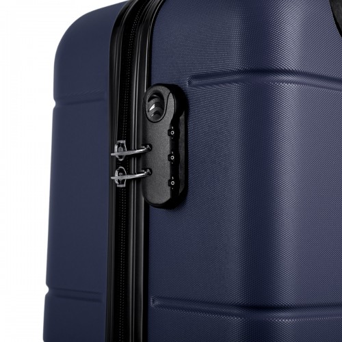 Mala de Viagem Bordo 10kg Cadeado Pequena Essencial Sestini Cor:Azul