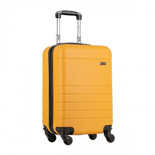 Mala de Viagem Bordo 10kg Cadeado Pequena Essencial Sestini Cor: Amarelo