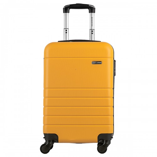 Mala de Viagem Bordo 10kg Cadeado Pequena Essencial Sestini Cor: Amarelo
