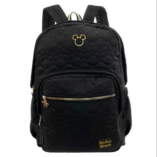 Mochila Costa Mickey Preto Estojo Box  Escolar Xeryus