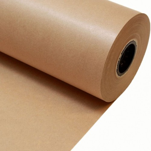 Bobina Papel Pardo Kraft Natural 75g 80 cm x 140m Reipel