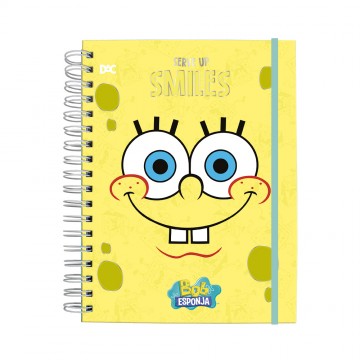 Caderno Smart Folhas Reposicionáveis 80fls Bob Esp...