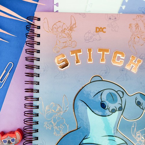 Caderno Universitário Smart Stitch 10 Divisórias  80 Fls Dac