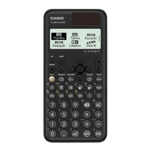 Calculadora Científica Casio FX 991LA CW 550 Funções Preta