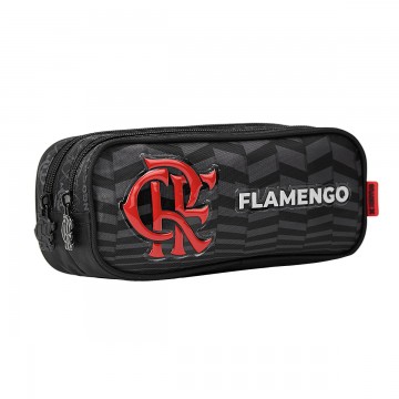 Estojo Duplo Escolar Flamengo R1 Xeryus