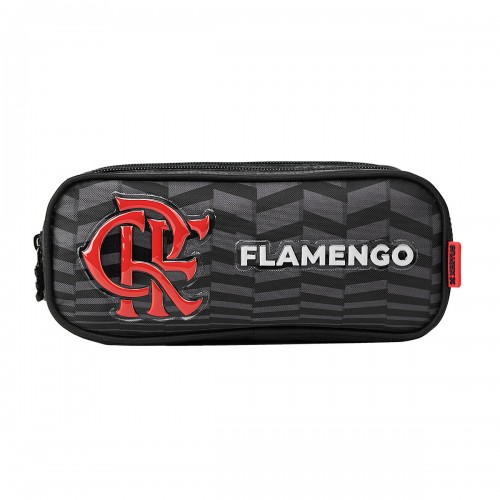 Estojo Duplo Escolar Flamengo R1 Xeryus