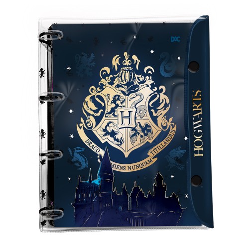 Fichário Universitário Harry Potter Pvc 10 Div 192 Fls Dac