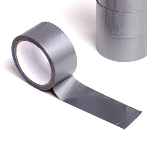 Fita Adesiva Silver Tape Cinza Multiuso Tecido 48MM x 5 M