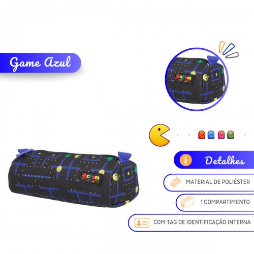 Kit Malinha Infantil Spedy Pack Gamer Xtrem Lancheira Estojo