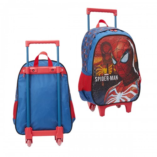 Kit Michila Infantil  Spider Man City Lancheira Estojo Xeryu