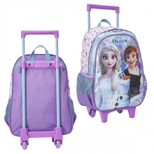 Kit Mochila Infantil Frozen Rodinha Lancheira Estojo Xeryus