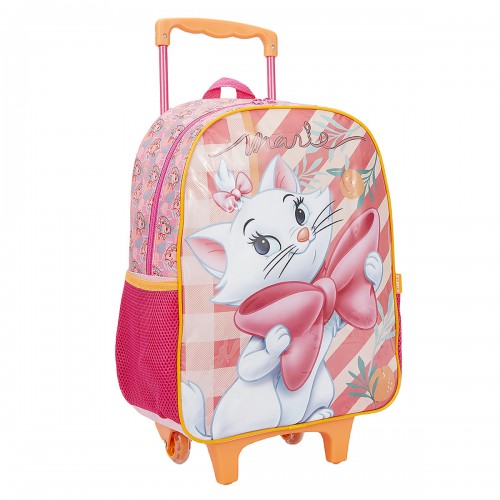 Kit Mochila Infantil Gatinha Marie X Lancheira Estojo Xeryus