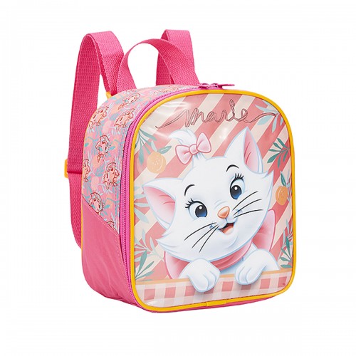 Kit Mochila Infantil Gatinha Marie X Lancheira Estojo Xeryus