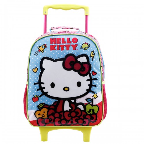 Kit Mochila Infantil Hello Kitty Lancheira Estojo Xeryus