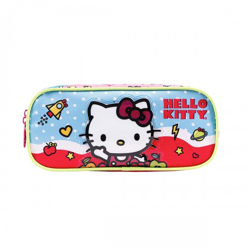 Kit Mochila Infantil Hello Kitty Lancheira Estojo Xeryus