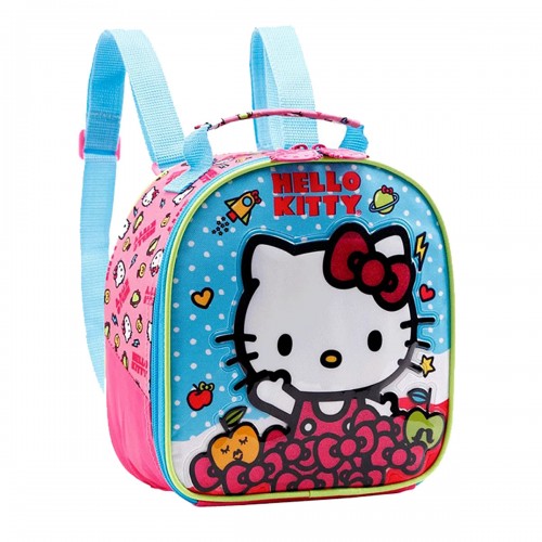 Kit Mochila Infantil Hello Kitty Lancheira Estojo Xeryus