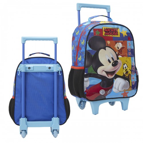 Kit Mochila Infantil Mickey X Grande Lancheira Estojo Xeryus