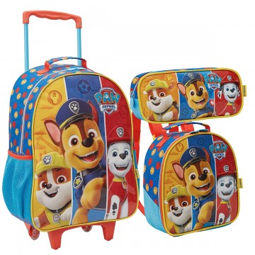 Kit Mochila Infantil Patrulha Canina Paw Patrol Xe...