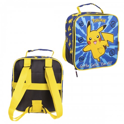 Kit Mochila Infantil Pokemon Rodinha Lancheira Estojo Xeryus