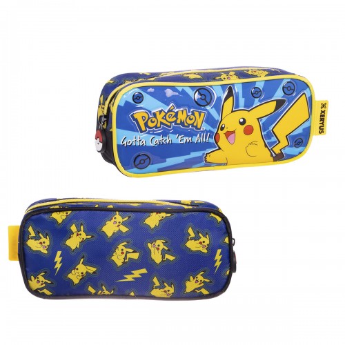 Kit Mochila Infantil Pokemon Rodinha Lancheira Estojo Xeryus