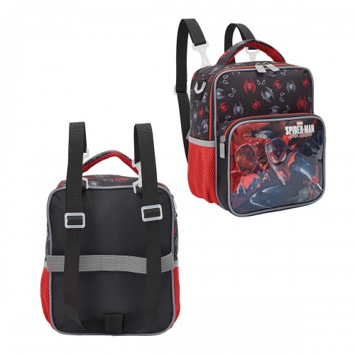 Kit Mochila Infantil Spider Man Miles Morales Xeryus