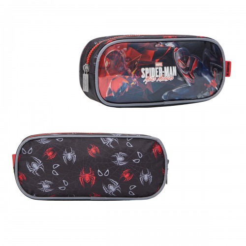 Kit Mochila Infantil Spider Man Miles Morales Xeryus