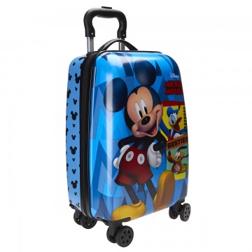 Mala De Viagem Mickey 17 Infantil Escolar Xeryus