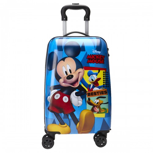 Mala De Viagem Mickey 17 Infantil Escolar Xeryus