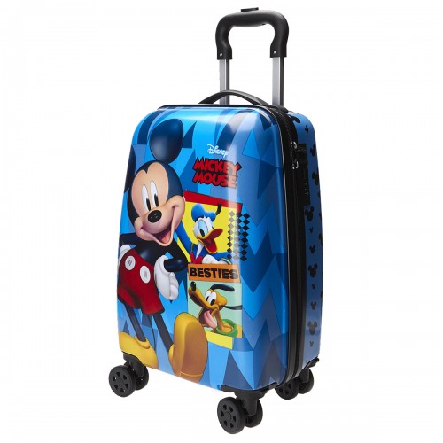 Mala De Viagem Mickey 17 Infantil Escolar Xeryus