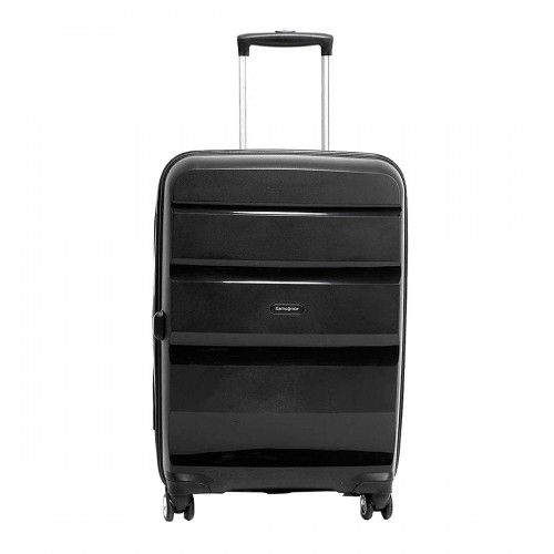 Mala Média Viagem Spin Air Expansível 360° Samsonite Preto