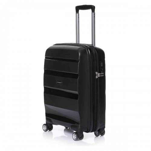 Mala Pequena Viagem Spin Air Expansível 360° Samsonite Preto