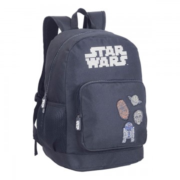 Mochila Costa Masculino Star Wars 14201 Escolar Xe...