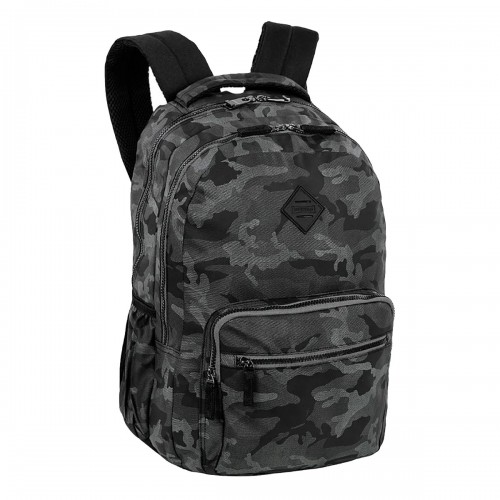 Mochila Costa Sestini Camuflada College Faculdade Anti Furto