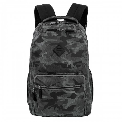 Mochila Costa Sestini Camuflada College Faculdade Anti Furto