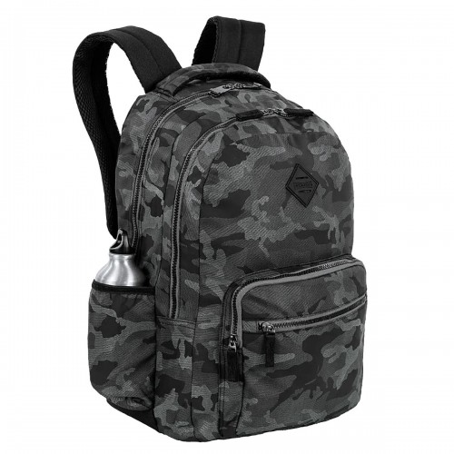 Mochila Costa Sestini Camuflada College Faculdade Anti Furto