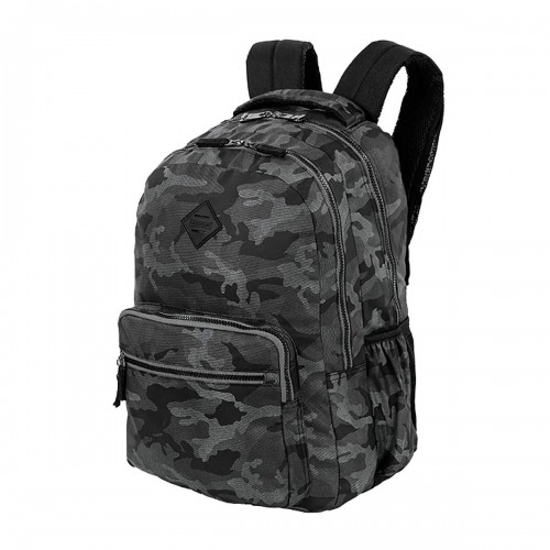 Mochila Costa Sestini Camuflada College Faculdade Anti Furto