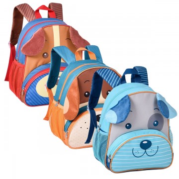 Mochila Costas Escolar Infantil Pets Cachorrinho C...