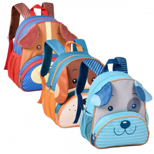 Mochila Costas Escolar Infantil Pets Cachorrinho Clio