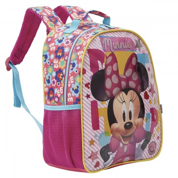 Mochila de Costas Infantil Escolar Minnie Mouse Xe...