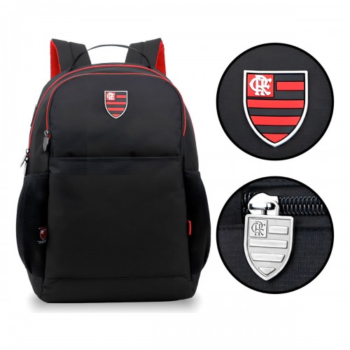 Mochila de Costas Juvenil Flamengo Esportiva Ref:03  Xeryus