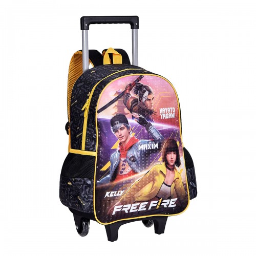 Mochila de Rodinha 16 Free Fire Clio