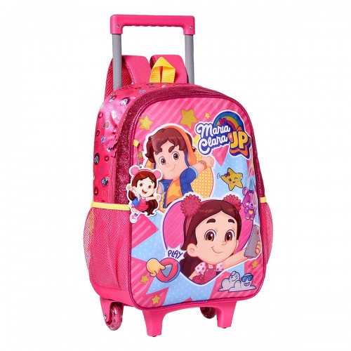 Mochila De Rodinhas Escolar Maria clara e JP Infantil Clio