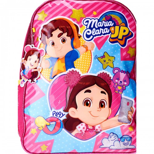 Mochila De Rodinhas Escolar Maria clara e JP Infantil Clio