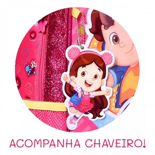 Mochila De Rodinhas Escolar Maria clara e JP Infantil Clio