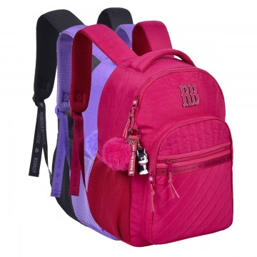 Mochila Feminina Crinkle com Matelassê 17,5 Rebecc...