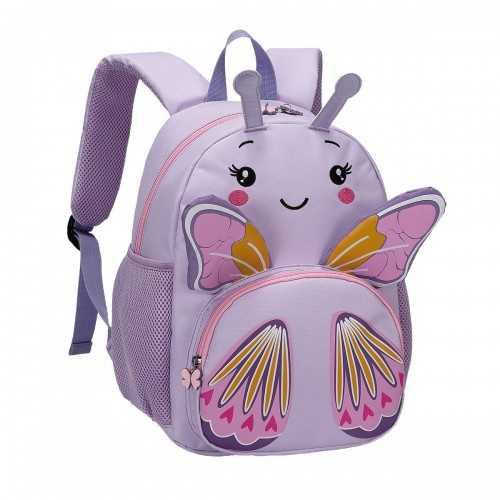 Mochila Infantil Pequena Costa Pets Borboleta Panda Escolar