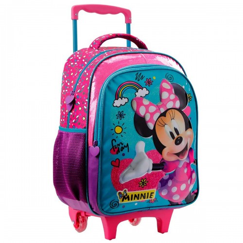 Mochila Infantil Rodinhas Minnie Y Xeryus