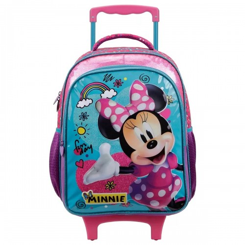 Mochila Infantil Rodinhas Minnie Y Xeryus