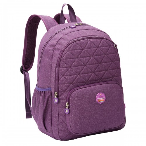 Mochila Kika Soft Costa Feminina Grande Escolar Faculdade